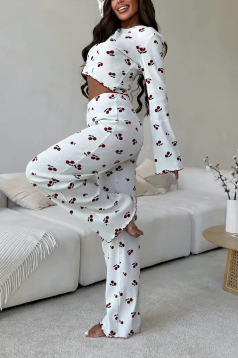 Piżama CHERZILDA, Kolor : biały, IVET.PL - Modna odzież