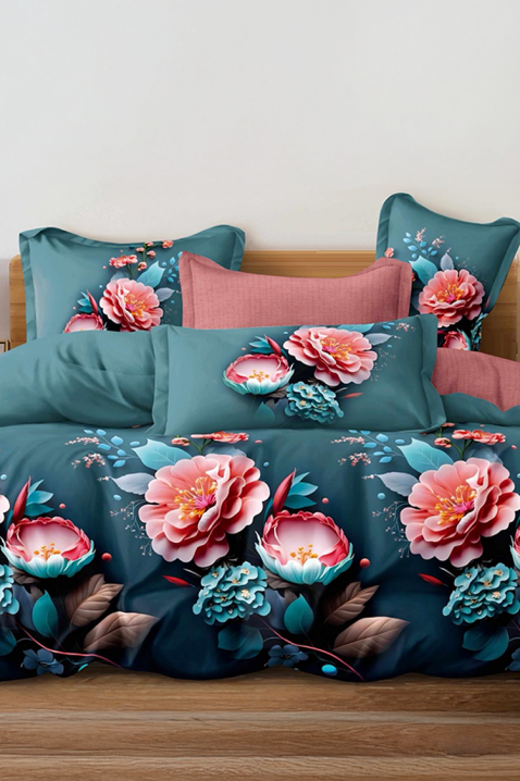 Komplet pościeli RELMEDY 200x220 cm bawełna - 4 elementy, Kolor : wielokolorowy, IVET.PL - Modna odzież