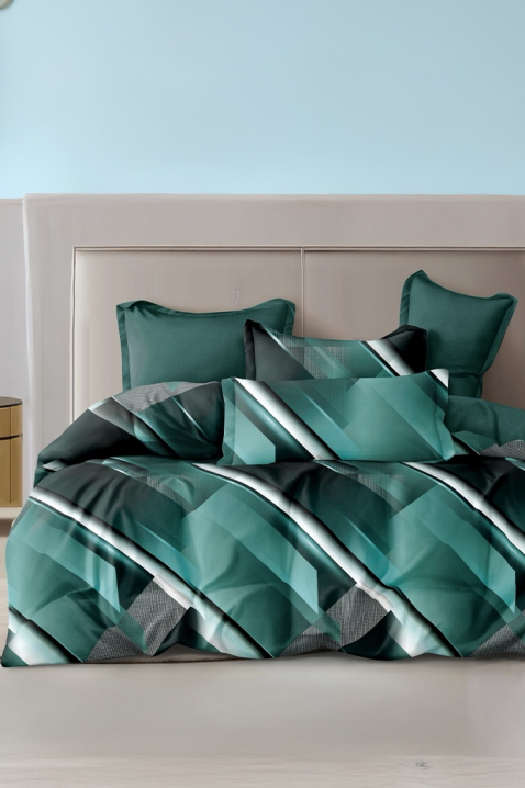 Komplet pościeli bawełnianej XERFOLDY 200x220 cm - 4 elementy, Kolor : wielokolorowy, IVET.PL - Modna odzież