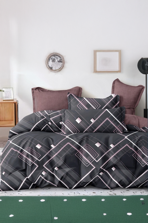 Komplet pościeli bawełnianej VERMODY 200x220 cm - 4 elementy, Kolor : wielokolorowy, IVET.PL - Modna odzież