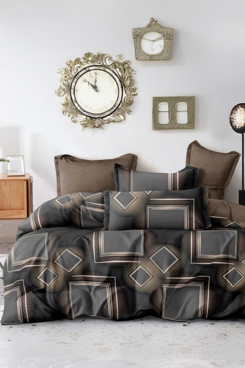 Komplet pościeli bawełnianej MARFOLDY 200x220 cm - 4 elementy, Kolor : wielokolorowy, IVET.PL - Modna odzież