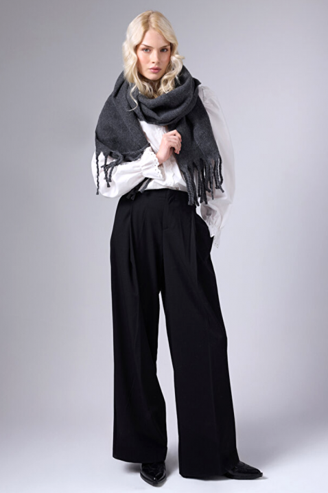 Szalik KAPRINZA GREY, Kolor : szary, IVET.PL - Modna odzież