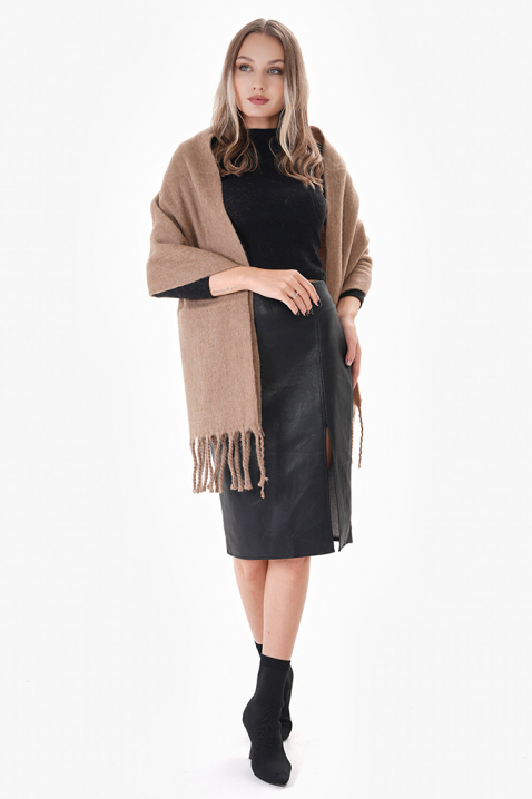 Szalik SHARMALDA BEIGE, Kolor :  beżowy, IVET.PL - Modna odzież