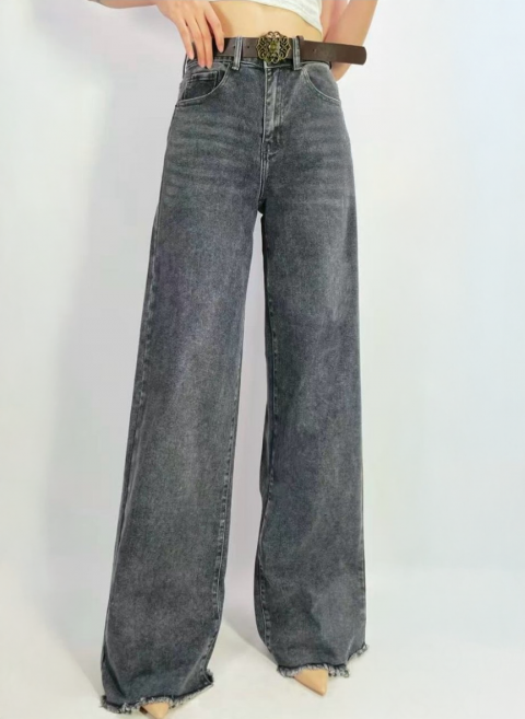 Jeansy ESMAREDA GRAFIT, Kolor : grafitowy, IVET.PL - Modna odzież