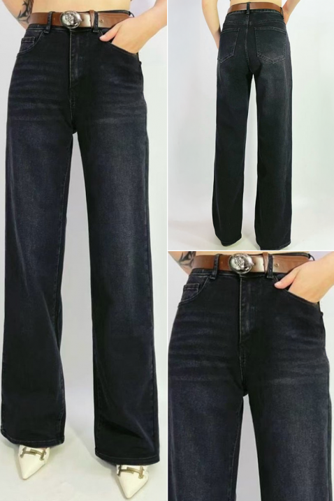 Jeansy GRADELZA, Kolor : czarny, IVET.PL - Modna odzież