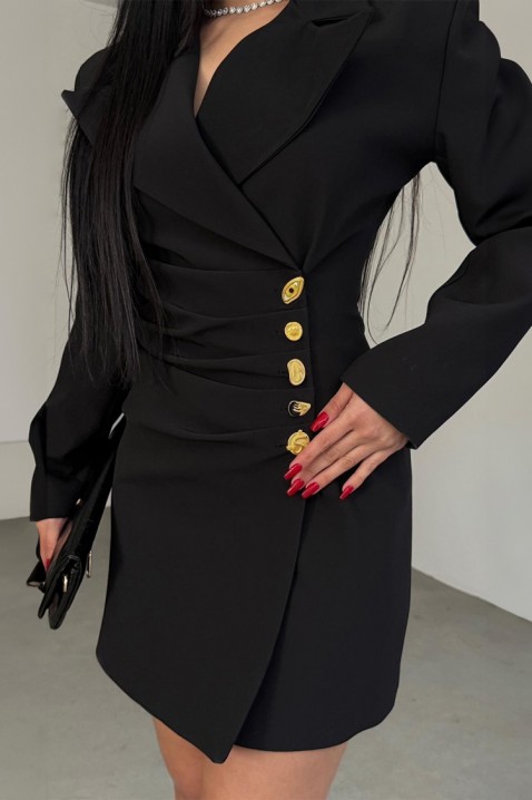 Sukienko - marynarka SENVOLFA, Kolor : czarny, IVET.PL - Modna odzież