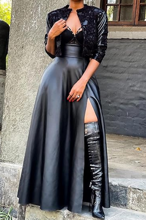 Spódnica MONTERJA, Kolor : czarny, IVET.PL - Modna odzież