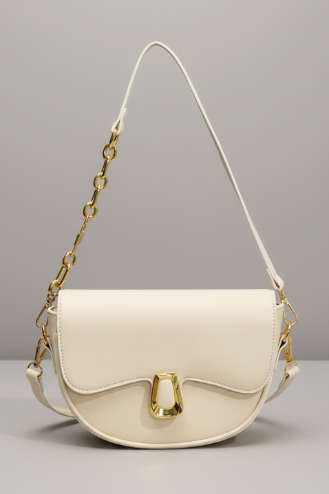 Torebka BELGOHA ECRU, Kolor : ecru, IVET.PL - Modna odzież