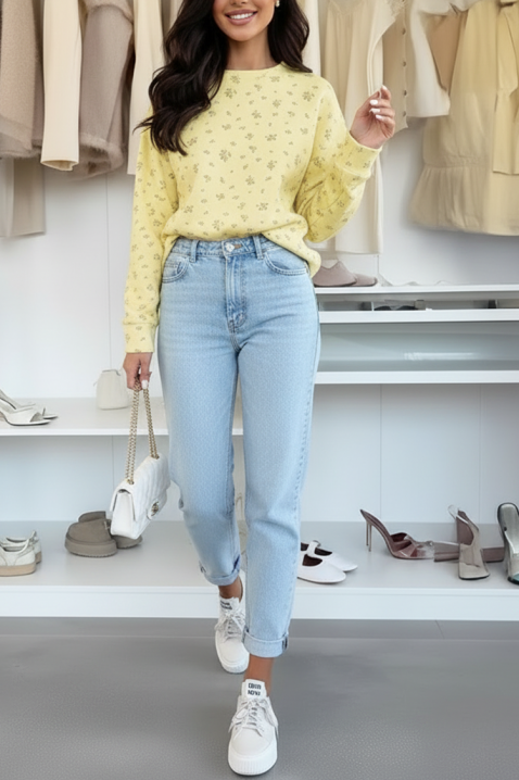 Bluzka FLELONZA YELLOW, Kolor : żółty, IVET.PL - Modna odzież