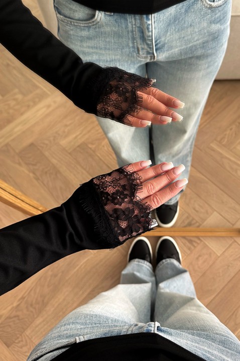 Bluzka AKRILZA BLACK, Kolor : czarny, IVET.PL - Modna odzież