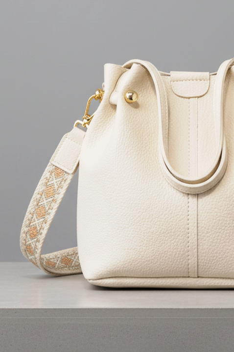 Torebka NOBELVA ECRU, Kolor : ecru, IVET.PL - Modna odzież