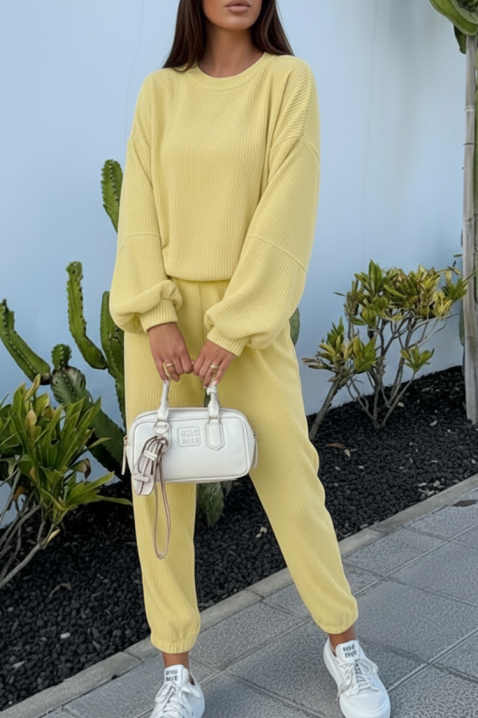 Komplet GRELDIONA YELLOW, Kolor : żółty, IVET.PL - Modna odzież