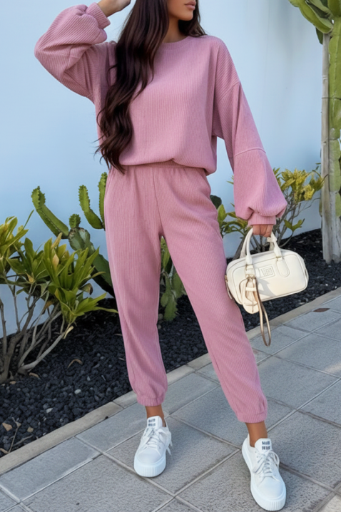 Komplet GRELDIONA PINK, Kolor : różowy, IVET.PL - Modna odzież