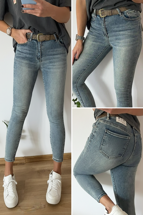 Jeansy GARILODA, Kolor : chabrowy, IVET.PL - Modna odzież