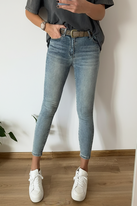 Jeansy GARILODA, Kolor : chabrowy, IVET.PL - Modna odzież