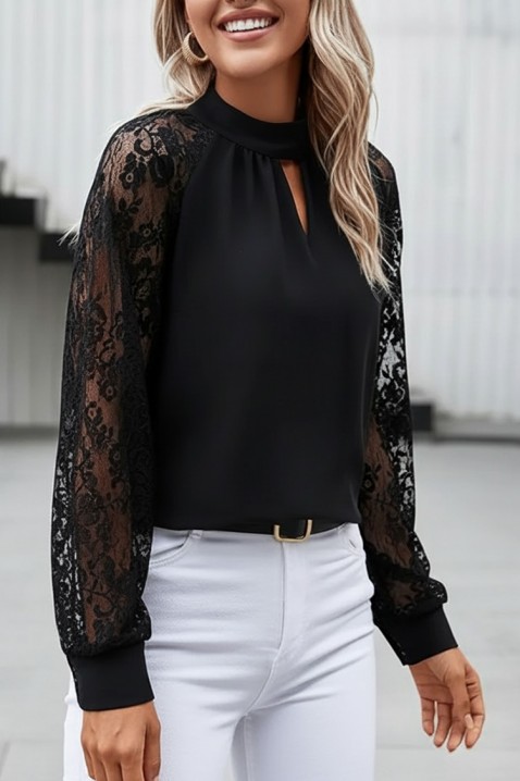 Bluzka BRENDOLZA BLACK, Kolor : czarny, IVET.PL - Modna odzież