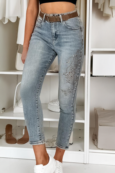 Jeansy BLADELDA, Kolor : błękitny, IVET.PL - Modna odzież