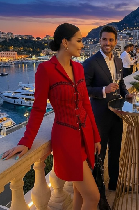 Sukienka CHERZELDA, Kolor : czerwony, IVET.PL - Modna odzież