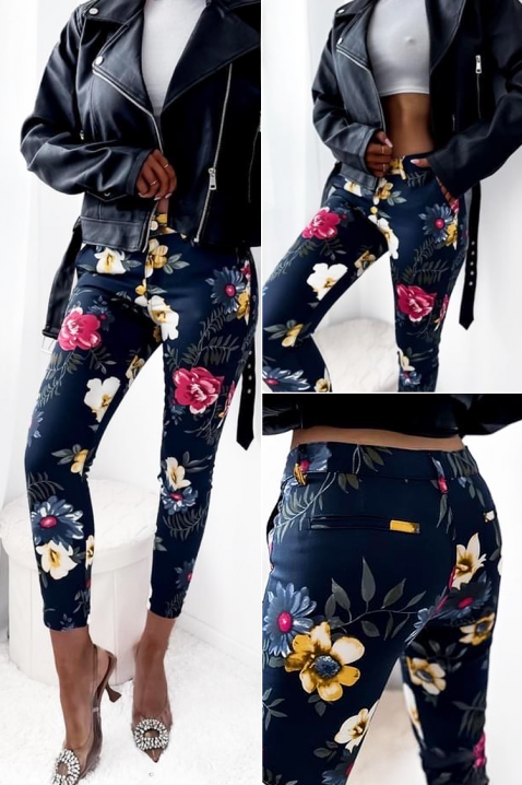 Spodnie FLAMONDA, Kolor : wielokolorowy, IVET.PL - Modna odzież