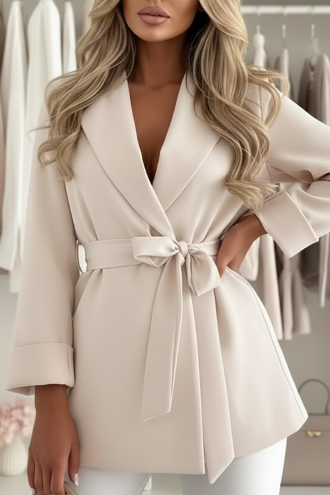 Marynarka RIOFELJA BEIGE, Kolor :  beżowy, IVET.PL - Modna odzież