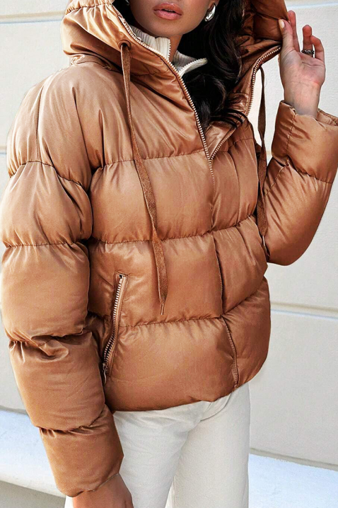 Kurtka FELMORNA BROWN, Kolor : brązowy, IVET.PL - Modna odzież