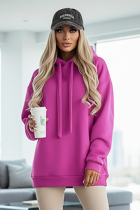 Bluza REVROLDA FUCHSIA, Kolor : fuksja, IVET.PL - Modna odzież