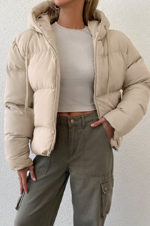 Kurtka FELMORNA ECRU, Kolor : ecru, IVET.PL - Modna odzież