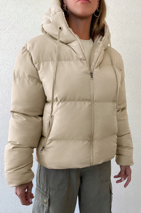 Kurtka FELMORNA ECRU, Kolor : ecru, IVET.PL - Modna odzież