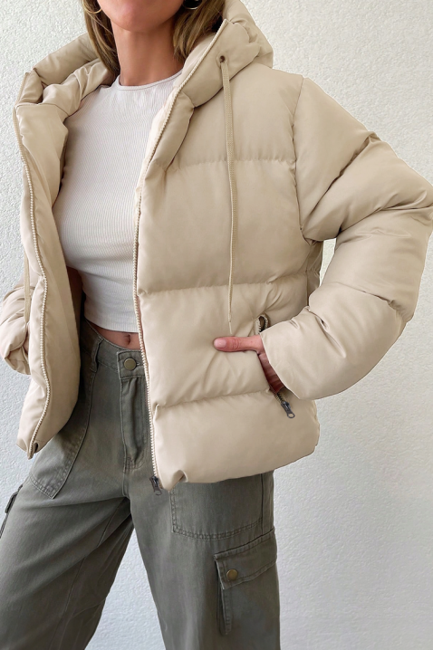 Kurtka FELMORNA ECRU, Kolor : ecru, IVET.PL - Modna odzież