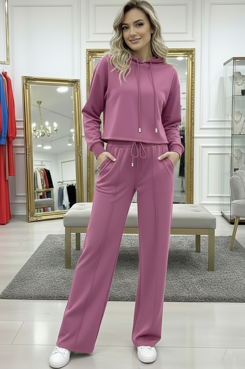 Komplet COLORONZA PURLE, Kolor : fioletowy, IVET.PL - Modna odzież