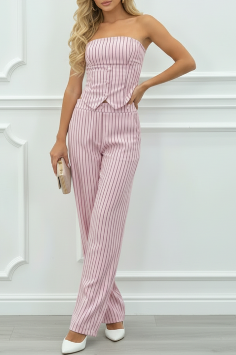 Komplet TERZIVA PINK, Kolor : różowy, IVET.PL - Modna odzież