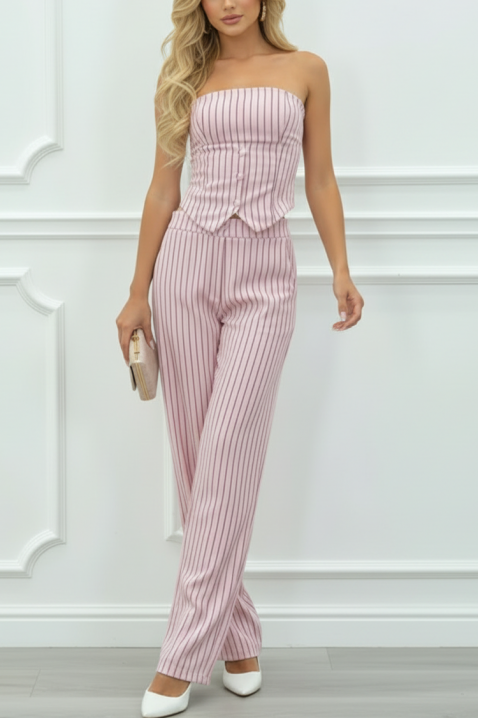 Komplet TERZIVA PINK, Kolor : różowy, IVET.PL - Modna odzież