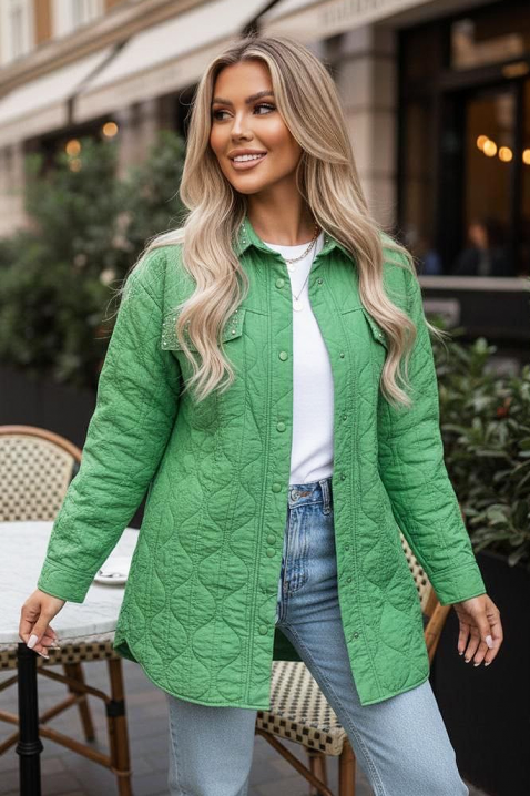 Kurtka PLORILDA GREEN, Kolor : zielony, IVET.PL - Modna odzież