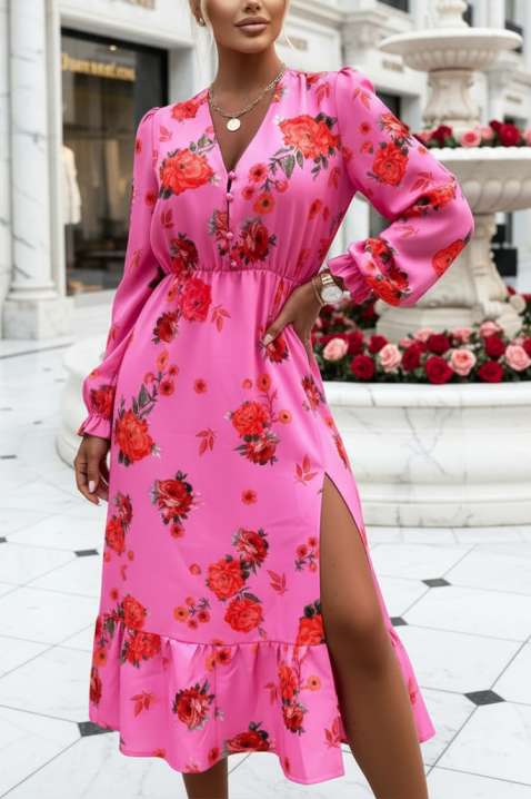 Sukienka BELINFEA, Kolor : fuksja, IVET.PL - Modna odzież