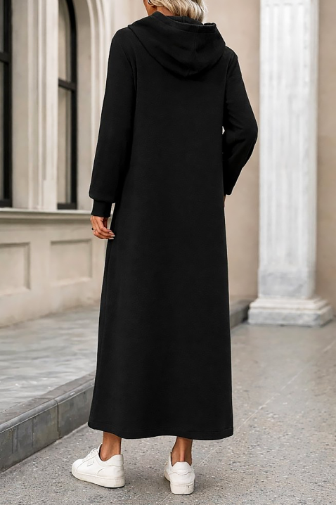 Sukienka ASEMDOLA, Kolor : czarny, IVET.PL - Modna odzież