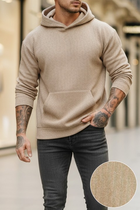 Bluza MINREFO, Kolor :  beżowy, IVET.PL - Modna odzież