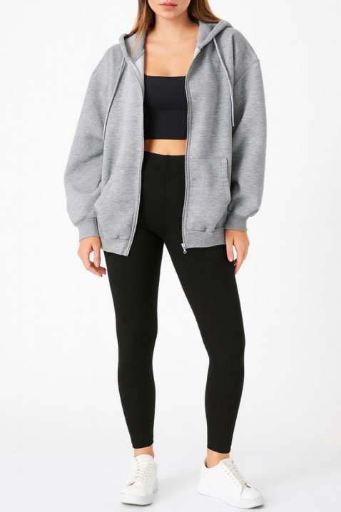 Bluza BLAGELDA GREY, Kolor : szary, IVET.PL - Modna odzież