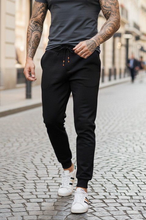 Spodnie TIRZO BLACK, Kolor : czarny, IVET.PL - Modna odzież