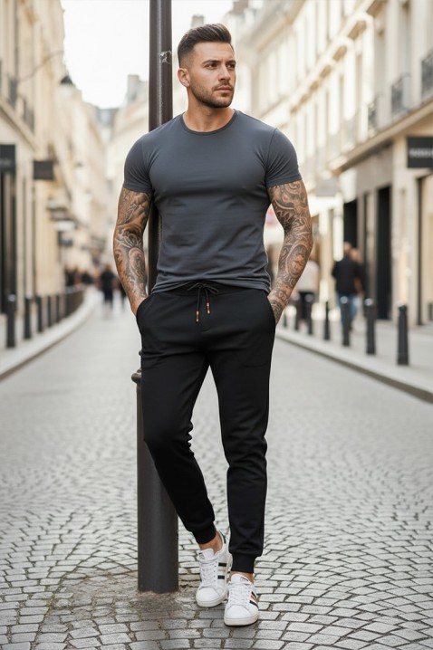 Spodnie TIRZO BLACK, Kolor : czarny, IVET.PL - Modna odzież