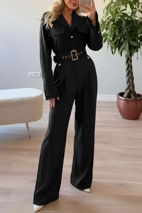 Kombinezon KOROLTA BLACK, Kolor : czarny, IVET.PL - Modna odzież