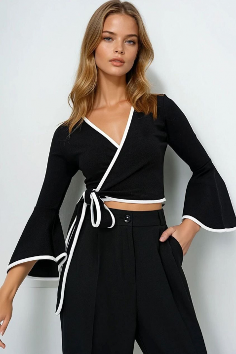 Bluzka BECHANZA BLACK, Kolor : czarny, IVET.PL - Modna odzież