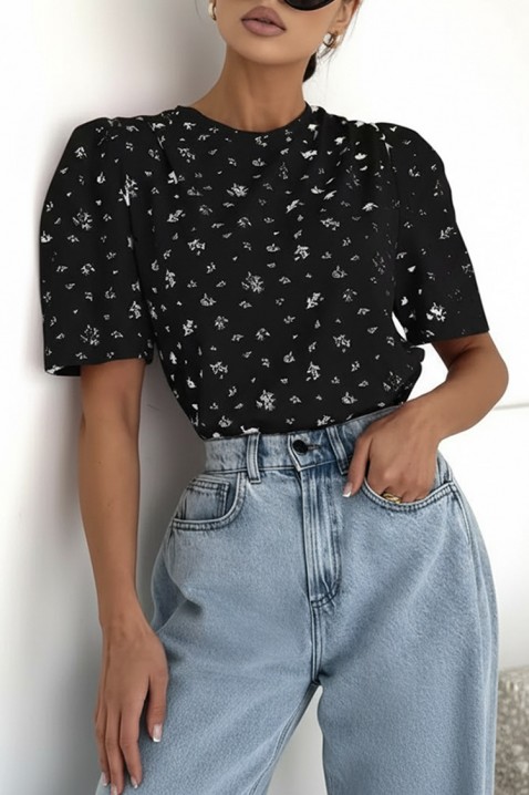 Koszulka DAFNILDA BLACK, Kolor : czarny, IVET.PL - Modna odzież