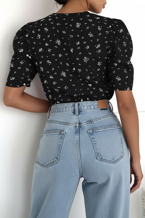 Koszulka DAFNILDA BLACK, Kolor : czarny, IVET.PL - Modna odzież