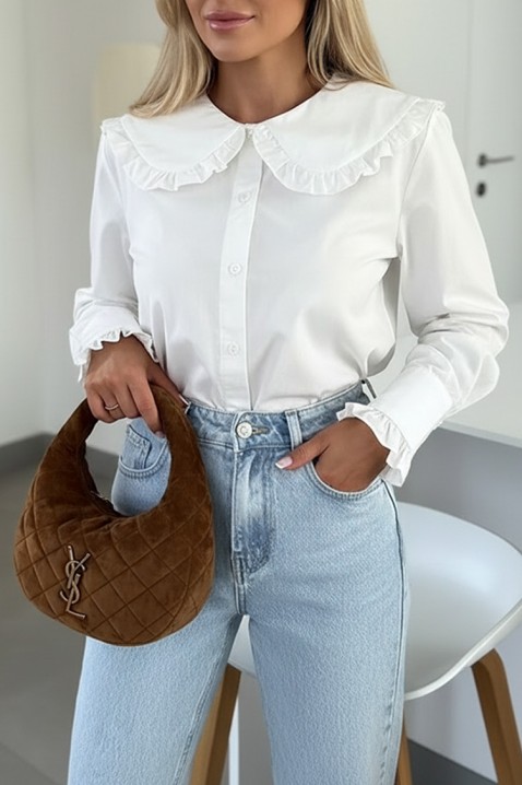 Koszula AFETINA WHITE, Kolor : biały, IVET.PL - Modna odzież