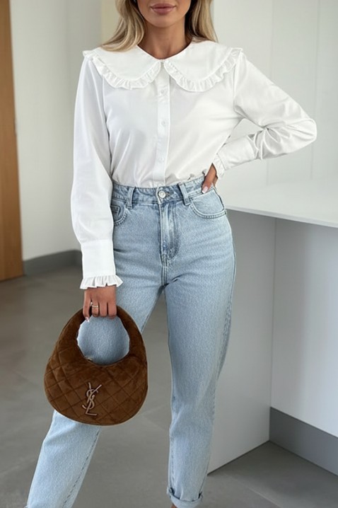 Koszula AFETINA WHITE, Kolor : biały, IVET.PL - Modna odzież