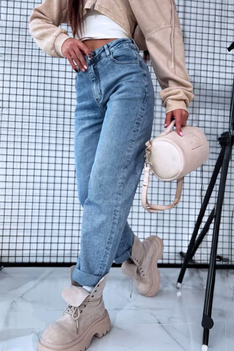 Jeansy ARFIETA, Kolor : chabrowy, IVET.PL - Modna odzież