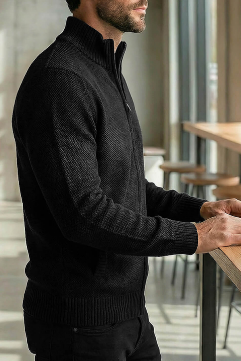 Kardigan TIMBO BLACK, Kolor : czarny, IVET.PL - Modna odzież