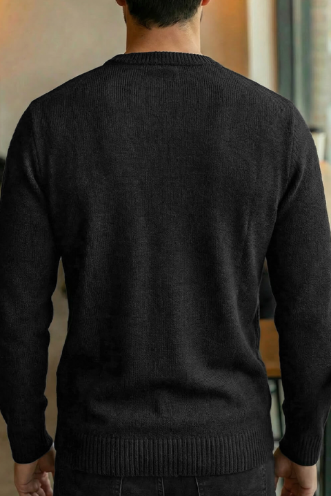 Sweter KARELDO BLACK, Kolor : czarny, IVET.PL - Modna odzież