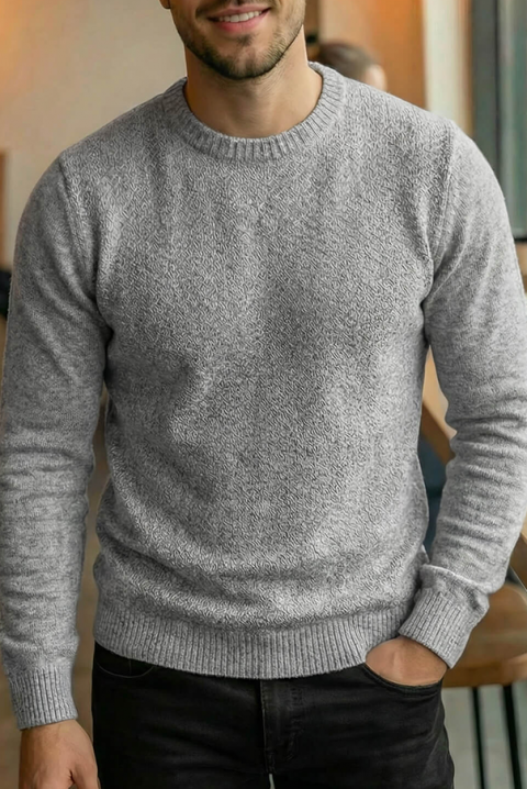 Sweter KARELDO GREY, Kolor : szary, IVET.PL - Modna odzież