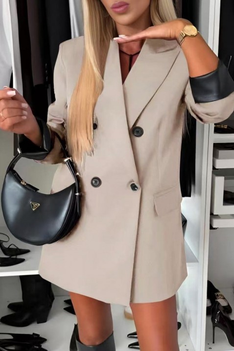 Marynarka ROLPEFA BEIGE, Kolor :  beżowy, IVET.PL - Modna odzież